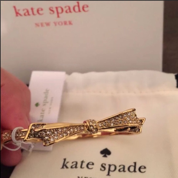 Kate spade Large pave bow love note bracelet - Picture 3 of 6